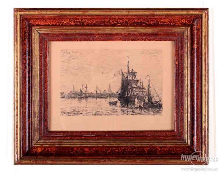 Robert Mols - Antwerpský přístav. 19. století - foto 1