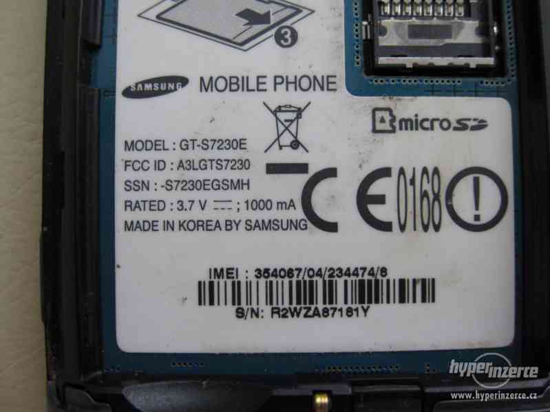 Samsung Wawe 723 - dotykový mobilní telefon - foto 8