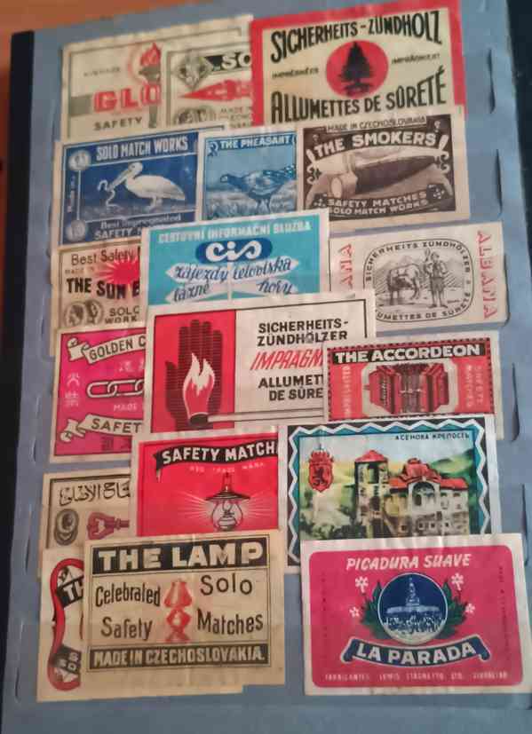 Album samolepek ze zápalek  - foto 4
