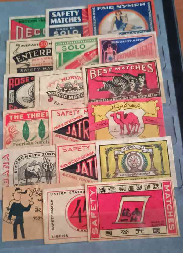 Album samolepek ze zápalek  - foto 3