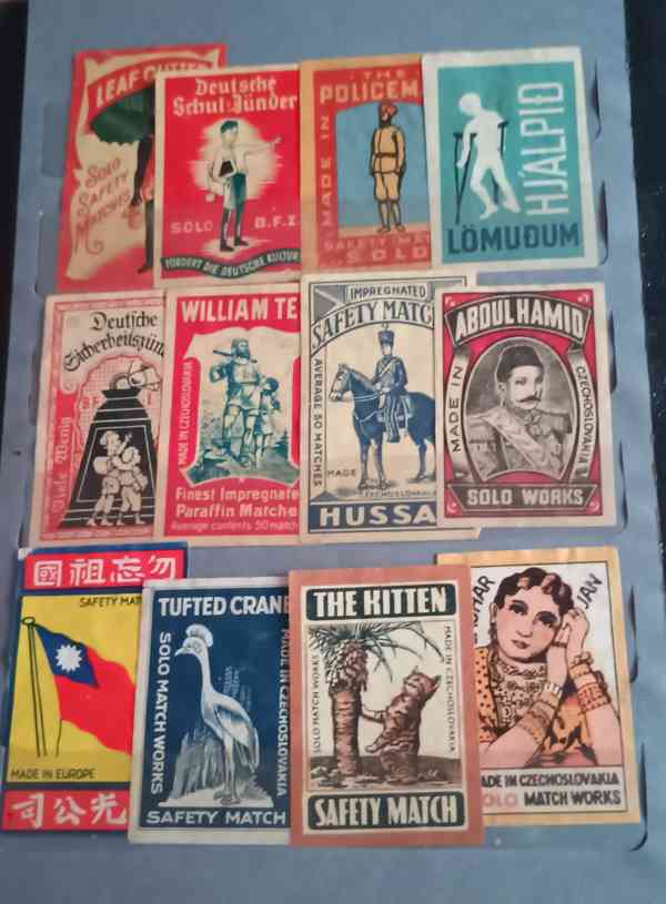 Album samolepek ze zápalek  - foto 8