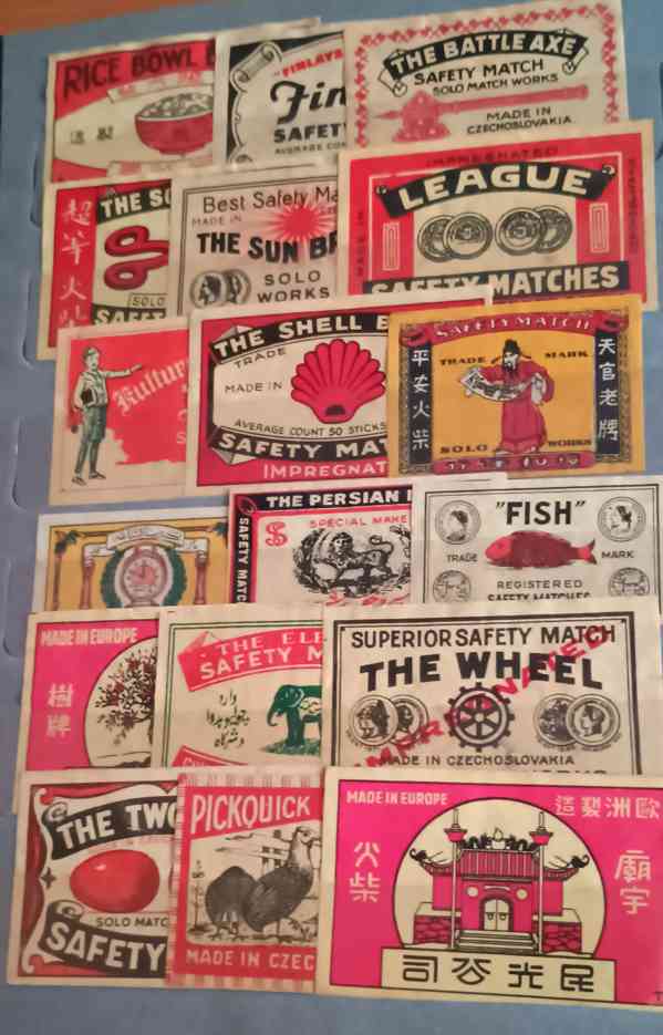 Album samolepek ze zápalek  - foto 2