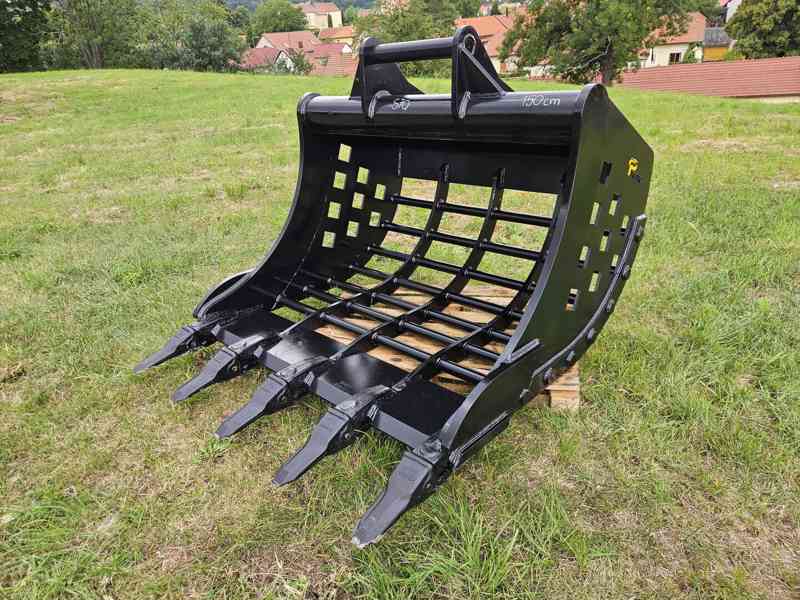 Prosévací lžíce se zuby, 150cm s upínáním S70 - foto 7