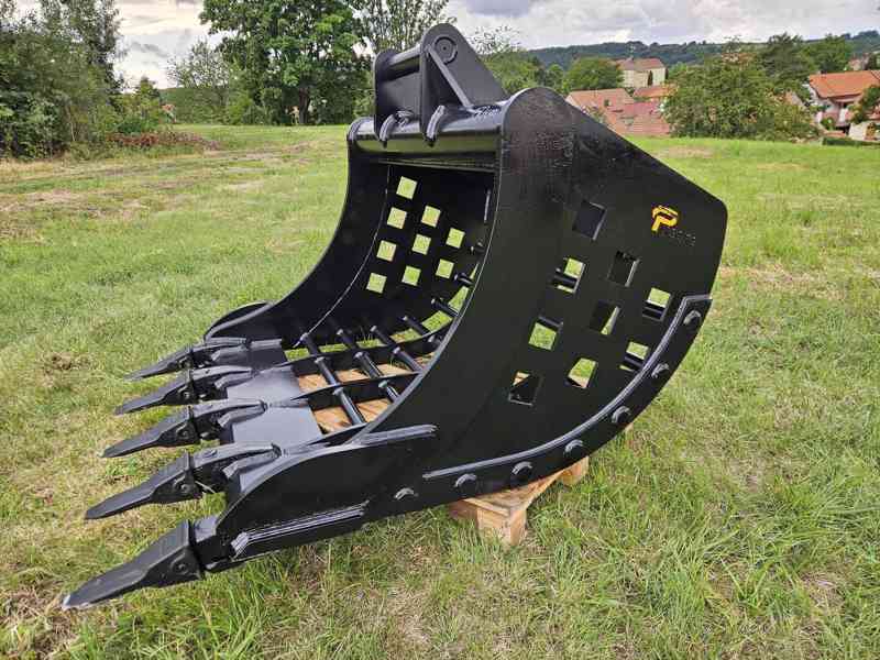 Prosévací lžíce se zuby, 150cm s upínáním S70 - foto 6