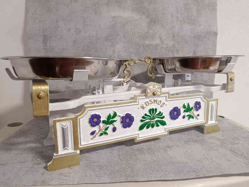 Krásně zrenovované 5kg dvoumiskové váhy KOSMOS  - foto 12