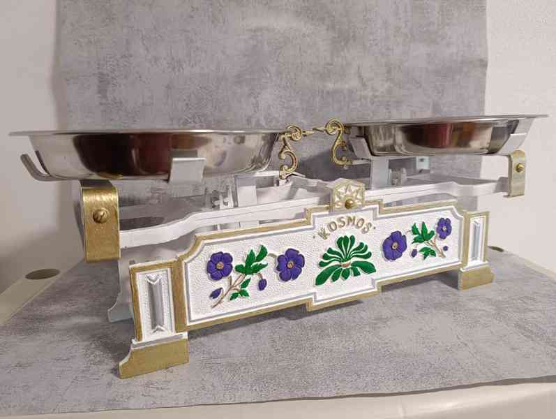 Krásně zrenovované 5kg dvoumiskové váhy KOSMOS  - foto 15