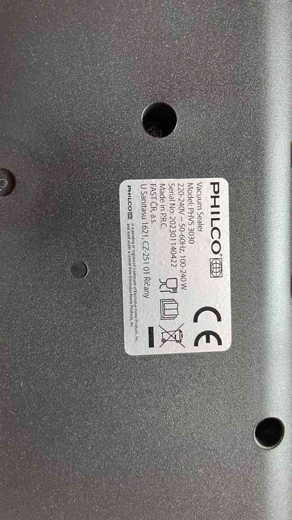 vakuová svářečka Philco PHVS 3030, nepoužitá - foto 3