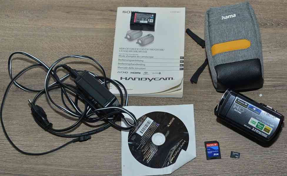 Sony HDR-CX115E **Full HDV 1920×1080 AVCHD**iAUTO - foto 3