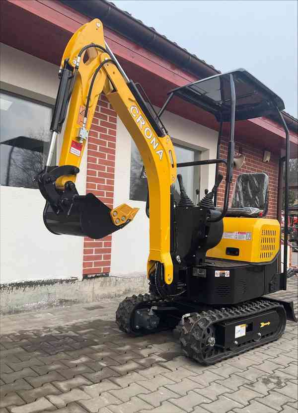 Bagr HN12C, mimoosý, 900 kg - nový model 2026 - foto 4