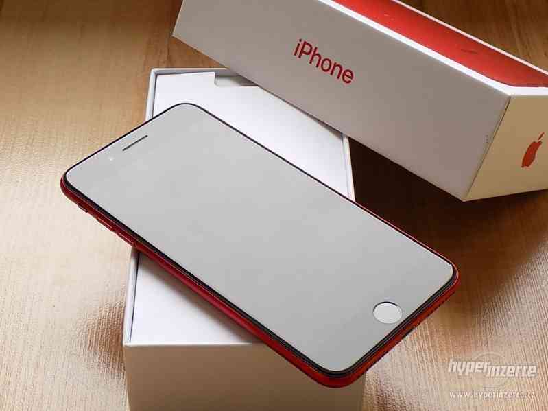 APPLE iPhone 8 PLUS 256GB Red - ZÁRUKA - TOP STAV - foto 4