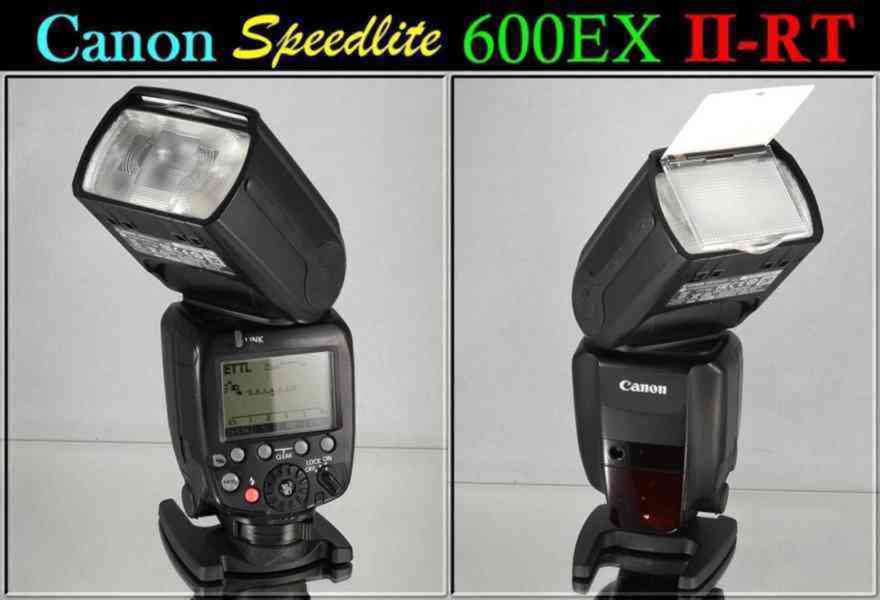 Canon Speedlite 600EX II-RT *GN.:60*MASTER/SLAVE