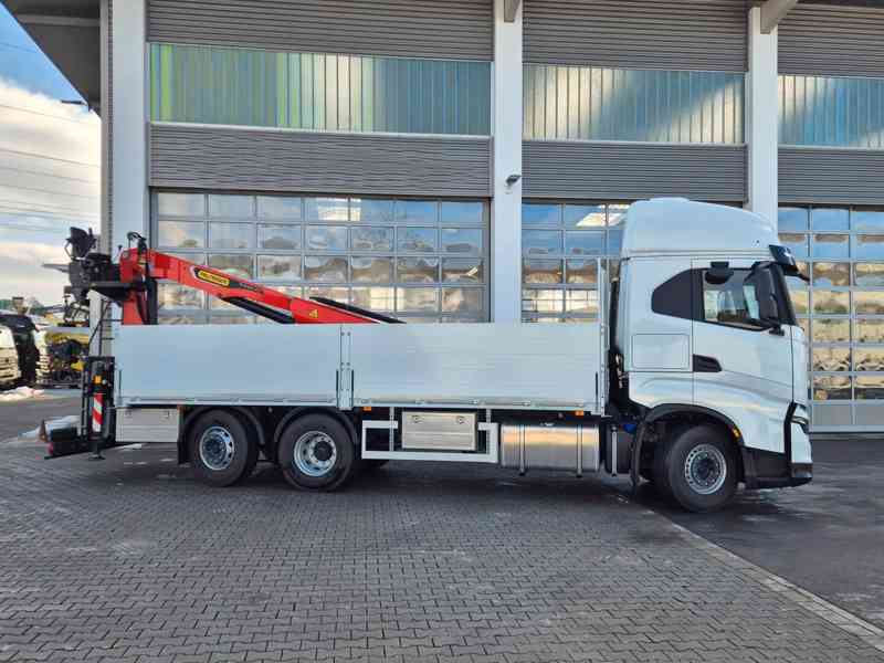 IVECO AS280X53Y/PS ON + valník + HR Palfinger - foto 5