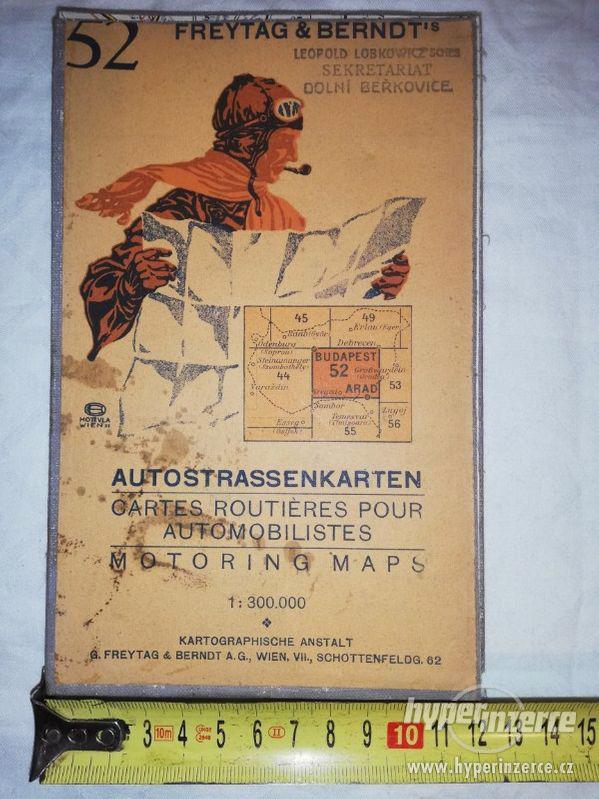 Mapa - 52 FREYTAG & BERNDT's AUTO STRASSENKARTEN - foto 1