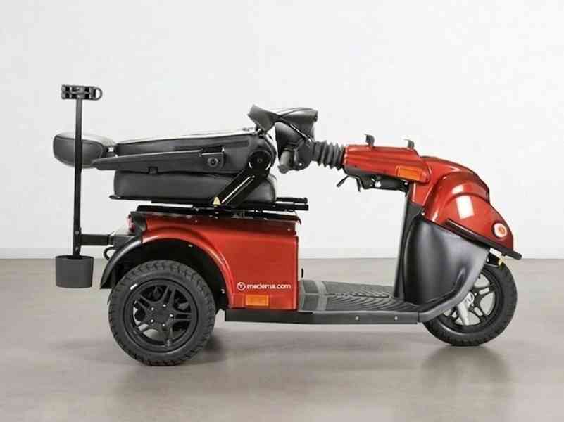 Elektrický tříkolový skútr pro seniory a ZTP - foto 6