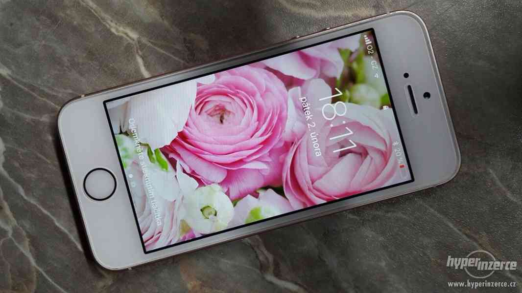 Apple iPhone SE 32GB Rose Gold TOP STAV!! - foto 3