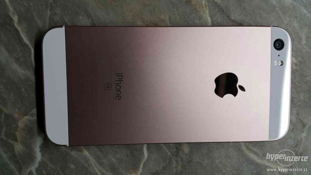Apple iPhone SE 32GB Rose Gold TOP STAV!! - foto 4