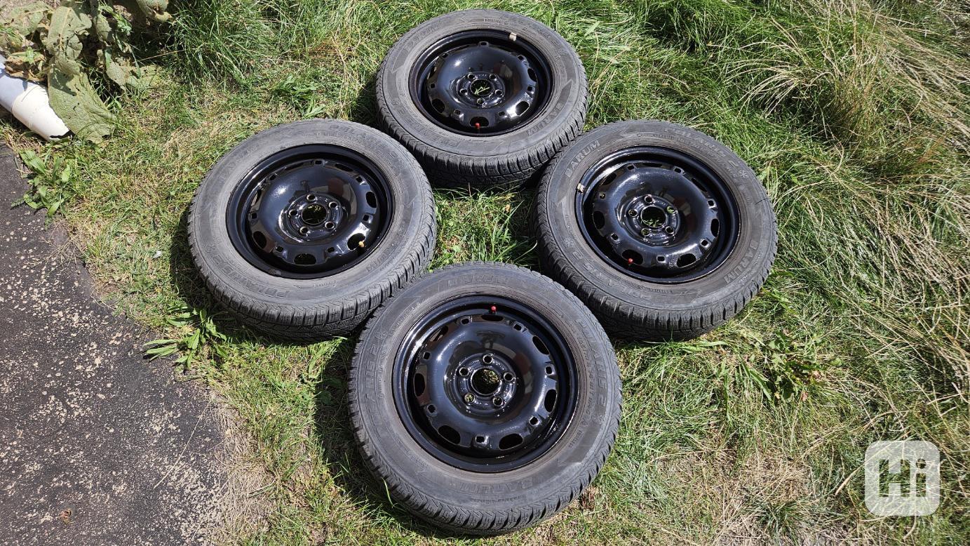 Škoda Fabia zimní kola pneumatiky 165/70 R14 disky 5Jx14  - foto 1