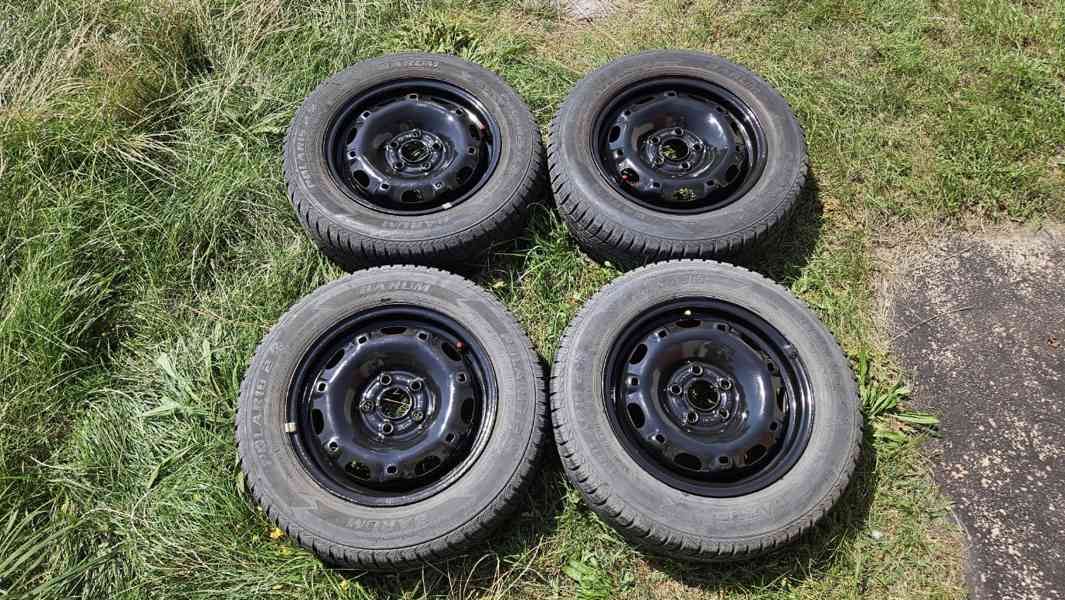 Škoda Fabia zimní kola pneumatiky 165/70 R14 disky 5Jx14 - foto 2