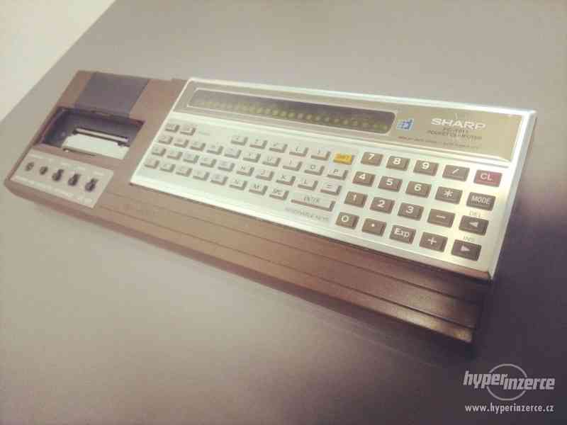 Historický počítač Sharp PC-1211 s cassette/printer interf. - foto 3