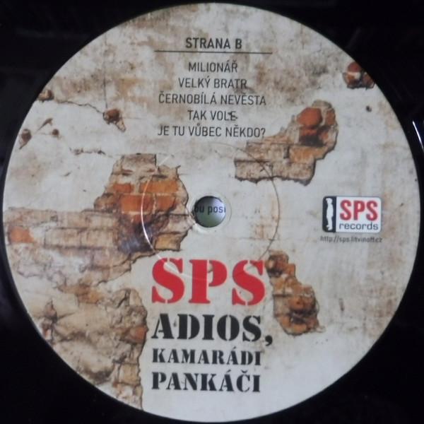 S.P.S. – Adios, Kamarádi Pankáči  (LP) - foto 6