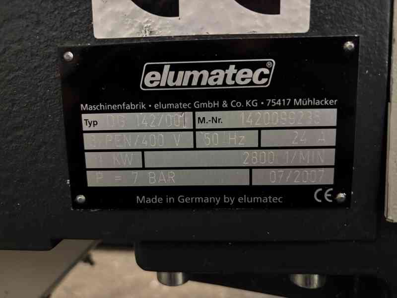 Dvoukotoučová pila elumatec DG 142 + E 111  - foto 14