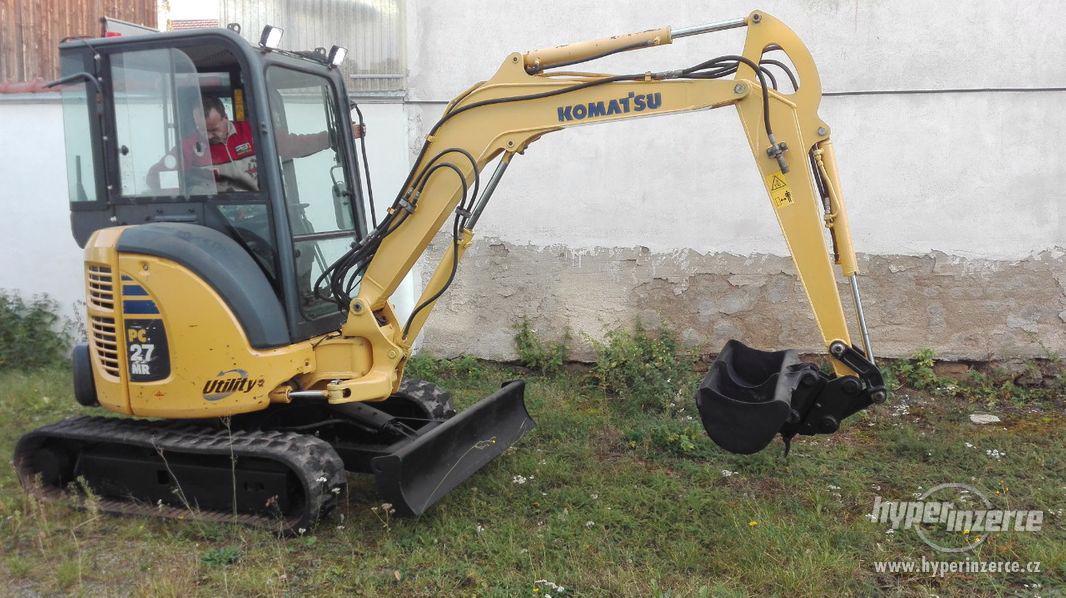 Prodám minibagr Volvo EC 25 - foto 8