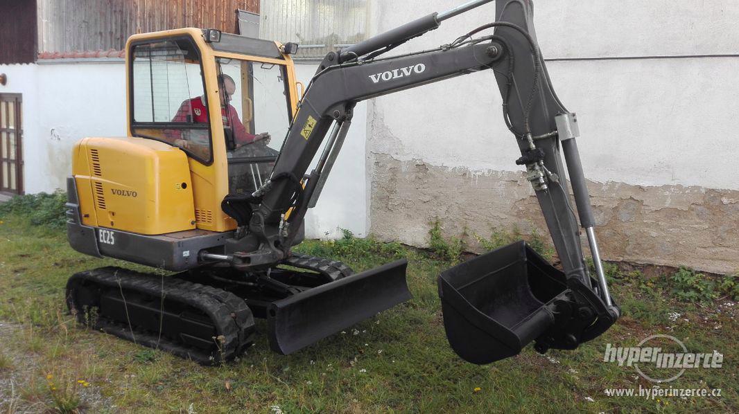 Prodám minibagr Volvo EC 25 - foto 10