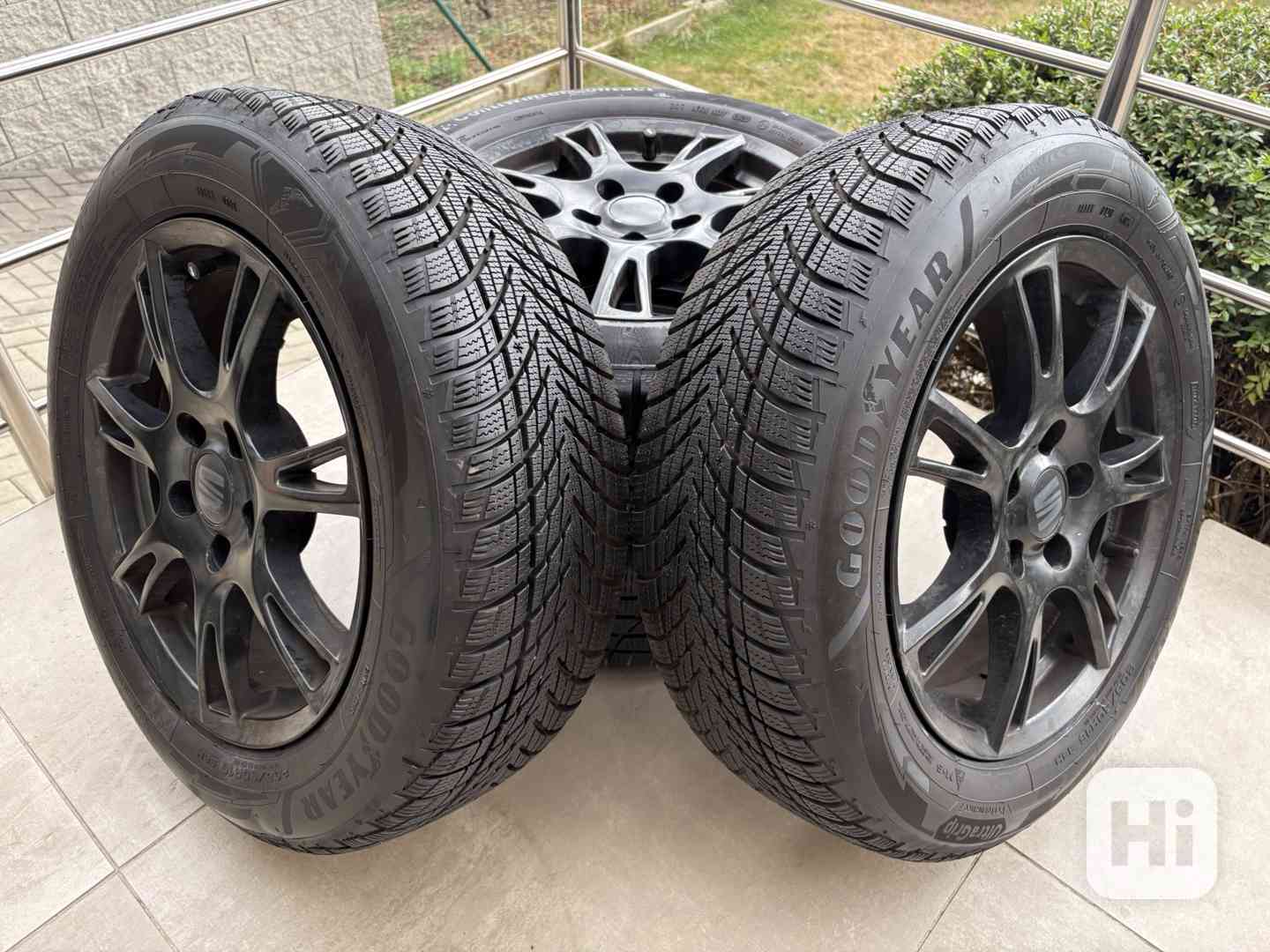Originální ALU kola na SEAT ALHAMBRA 205/60/ R16 - foto 1