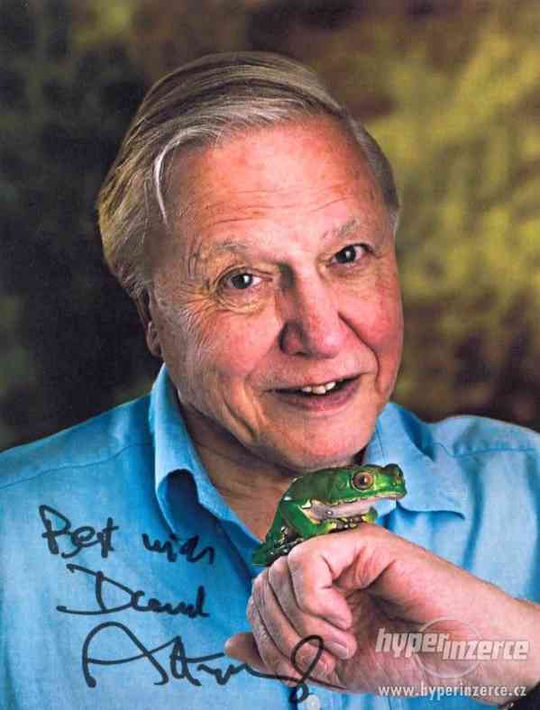 Autogram Davida Attenborougha - foto 1