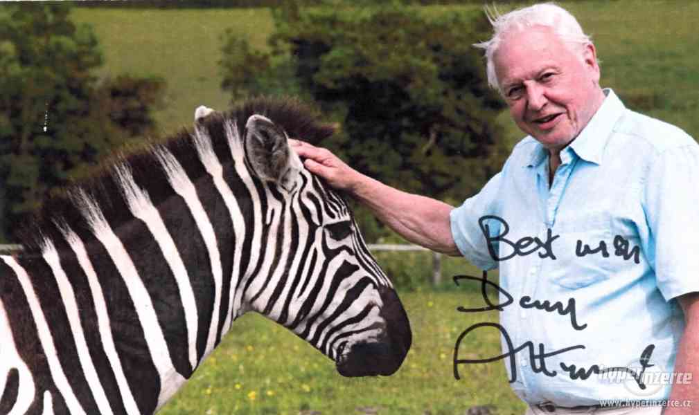 Autogram Davida Attenborougha - foto 2