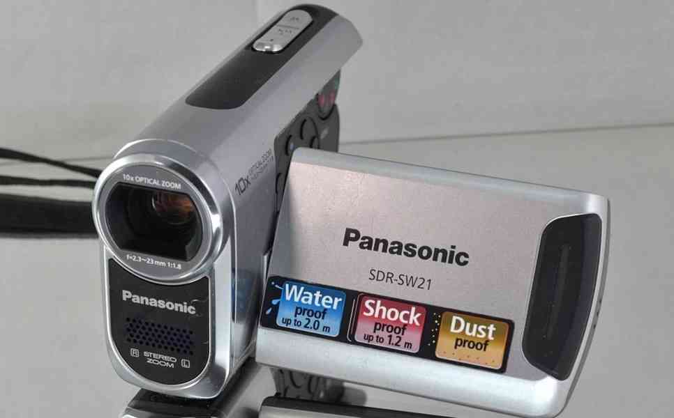 Panasonic SDR-SW21 *vodotěsná kamera*Opzoom 10x - foto 3