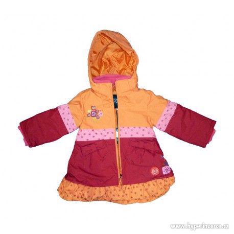 Dětská zimní bunda Laura Oranžová 104-116 NOVÁ - foto 1