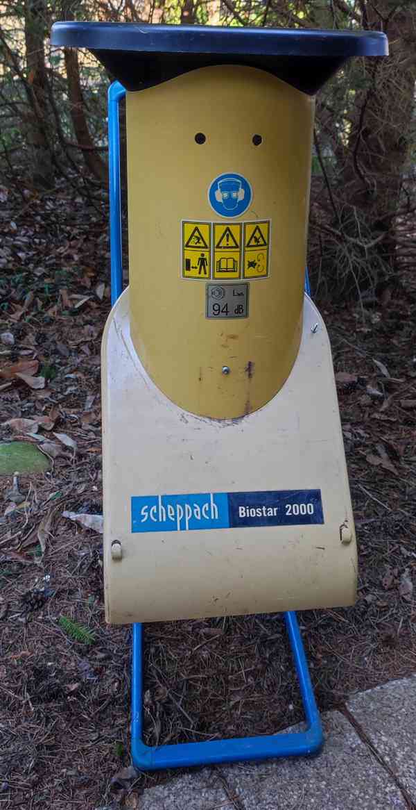 Elektrický drtič větví SCHEPPACH - foto 2