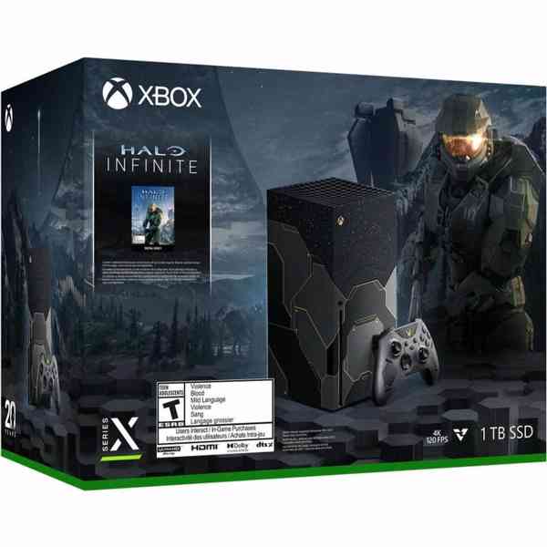 Microsoft Xbox Series X 1TB Halo Infinite Limited Edition    - foto 1