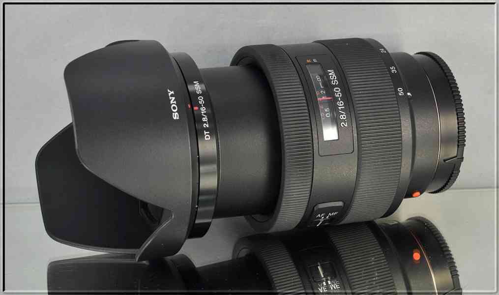 Sony DT 16-50mm 1:2.8 SSM (SAL 1650) **APS-C zoom, A-mount - foto 10