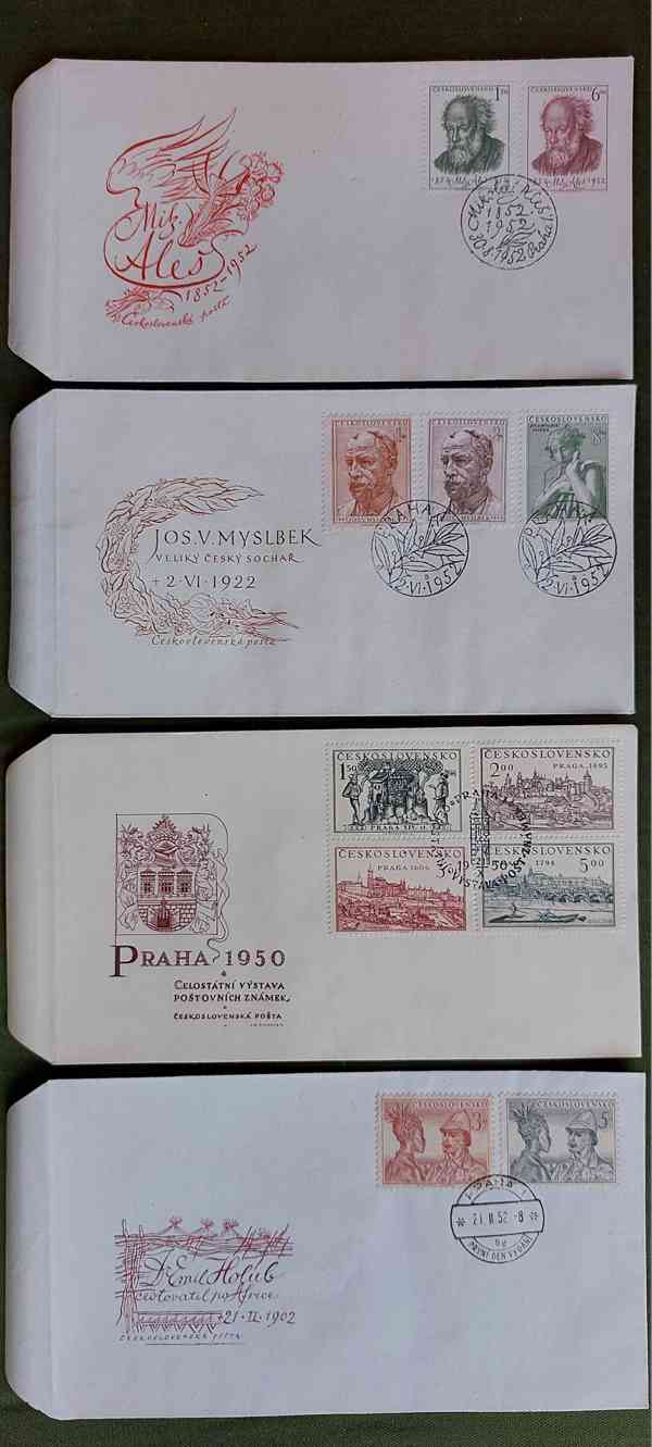 Pamětní listy a obálky vyměním - foto 13