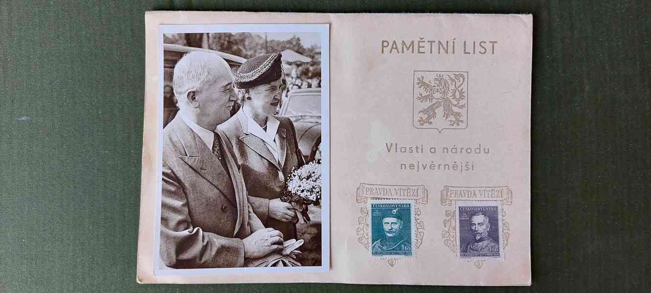 Pamětní listy a obálky vyměním - foto 18