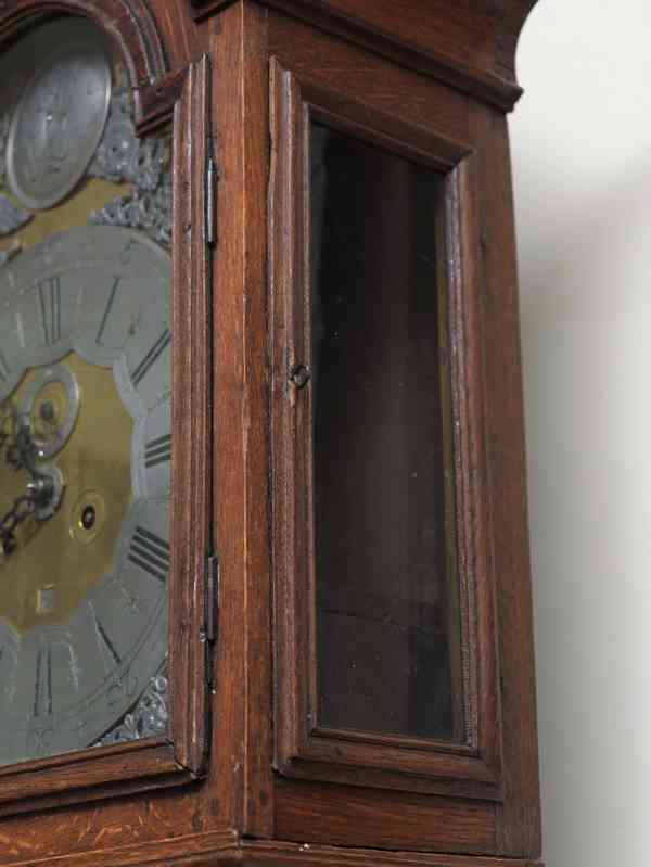 Lutyšské podlahové hodiny z 18. století. Funkční - foto 8