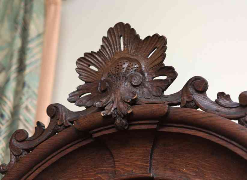 Lutyšské podlahové hodiny z 18. století. Funkční - foto 9