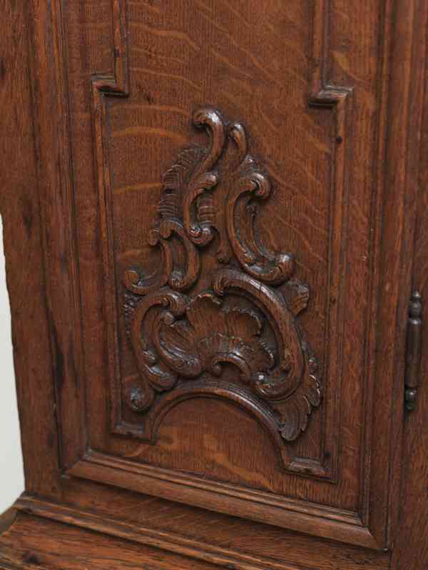 Lutyšské podlahové hodiny z 18. století. Funkční - foto 5