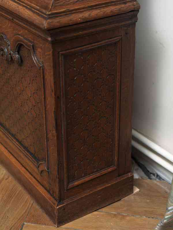 Lutyšské podlahové hodiny z 18. století. Funkční - foto 6