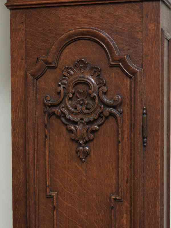 Lutyšské podlahové hodiny z 18. století. Funkční - foto 4