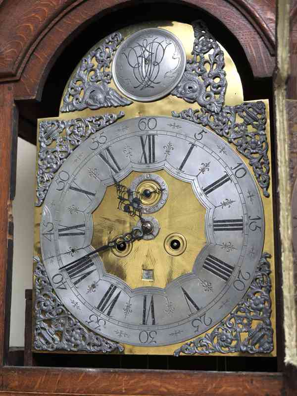 Lutyšské podlahové hodiny z 18. století. Funkční - foto 10