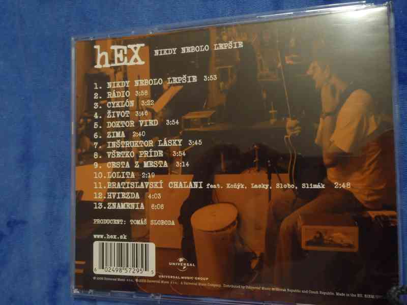 CD Hex - Nikdy nebolo lepšie RARITA TOP stav - foto 3