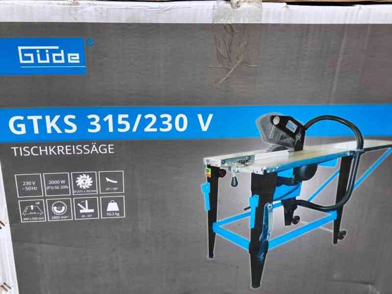 Prodám VELKOU NEPOUŽITOU Stolní kotoučovou pilu GÜDE SGTKS 3 - foto 5