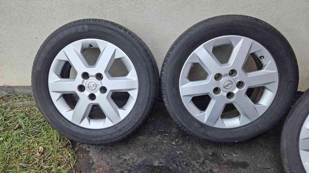 Opel 16" alu kola elektrony hliníkové disky 6Jx16 5x110 ET49 - foto 2