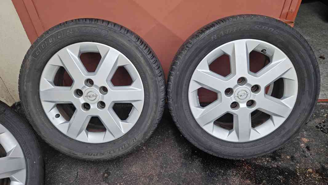Opel 16" alu kola elektrony hliníkové disky 6Jx16 5x110 ET49 - foto 3