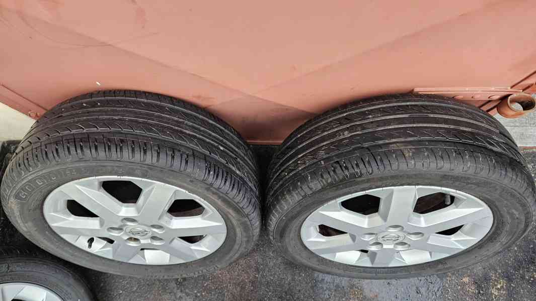 Opel 16" alu kola elektrony hliníkové disky 6Jx16 5x110 ET49 - foto 5