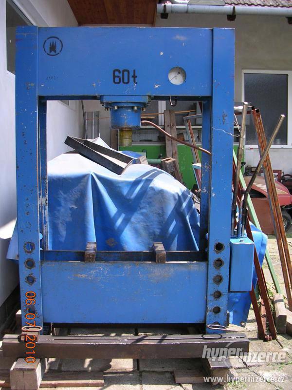 Dílenský hydraulický lis 60t - foto 1