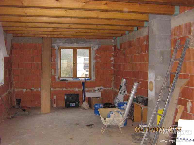 Rozestavěný rodinný dům s pozemkem, Chlum u Křemže - 335 - foto 6